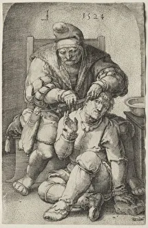 Lucas Van Leyden Dutch Prints: The Surgeon, 1524. Creator: Lucas van Leyden (Dutch, 1494-1533)