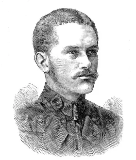 Gallantry Prints: Surgeon-Major E. B. Hartley, V.C. Cape Mounted Rifles, 1881. Creator: Unknown