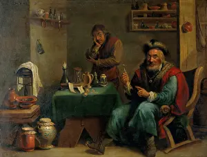 Extraction Prints: A surgeon who has extracted a tooth, c1680s. Creator: Teniers, David, 1610-1690 (After)