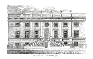 Surgeons Hall, Old Bailey, 1800