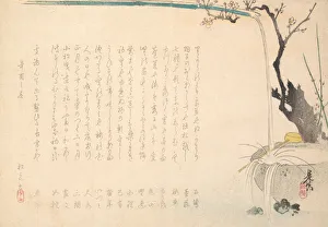 Surimono, ca. 1860. ca. 1860. Creator: Shibata Zeshin
