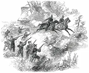 Surprise of Holstein Patrol, 1850. Creator: Unknown