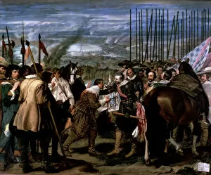 Diego Gallery: The Surrender of Breda, by Diego Velazquez, between 1634-1635