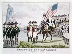 Cornwallis Gallery: Surrender of Cornwallis, Yorktown, Virginia, 1781