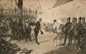 Sir Francis Gallery: The surrender of Don Anton to Sir Francis Drake, 1 March 1579 (1905)