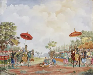 Thailand Southeast Asia Prints: A Surrender, early 20th century. Creator: Unknown