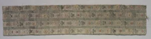 Safavid Period Prints: Surround for Turkish Silk Cushion Cover, early 1600s. Creator: Unknown