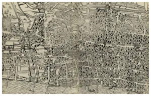 Images Dated 12th May 2009: Survey of London, 16th or 17th century (1886)