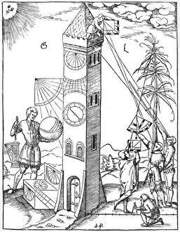 Height Gallery: Surveying and timekeeping, 1551