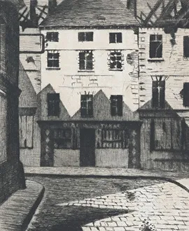 Empty Prints: Survivors at Arras, 1917. Creator: CRW Nevinson