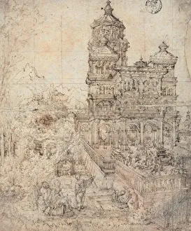 Susannah Collection: Susanna at her Bath, 1526. Artist: Altdorfer, Albrecht (c. 1480-1538)