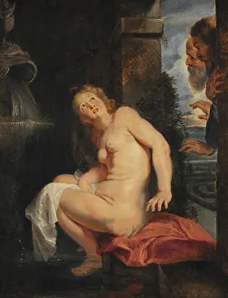 Book Of Daniel Prints: Susanna and the Elders, 1614. Creator: Peter Paul Rubens
