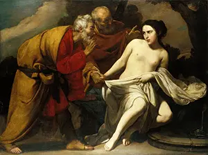 Washing Prints: Susanna and the Elders, c1630-1635. Creator: Massimo Stanzione