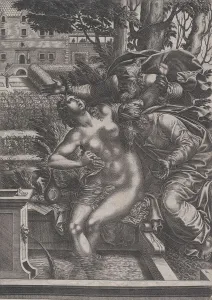 Compass Collection: Susanna and the Elders. Creator: Rene Boyvin