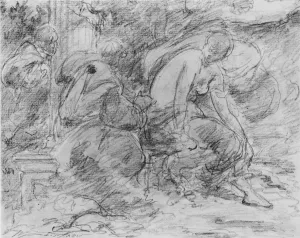 Book Of Daniel Gallery: Susanna and the Elders, . Creator: Walter Shirlaw