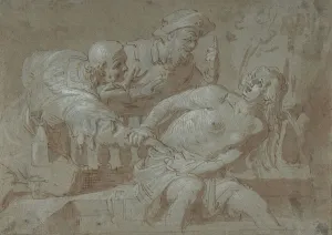 Susannah Collection: Susanna and the Elders, early 17th-mid 17th century. Creator: Gerrit van Honthorst