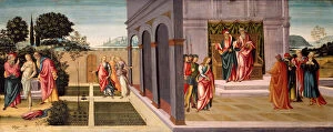 Susanna and the Elders in the Garden, and the Trial of Susanna before the Elders, c. 1500