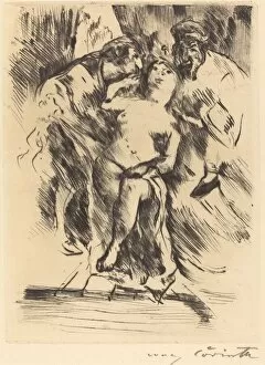 Blackmail Gallery: Susanna im Bade (Susanna in the Bath), 1914. Creator: Lovis Corinth