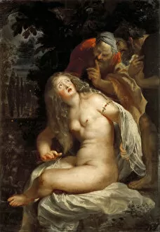 Book Of Daniel Gallery: Susannah and the Elders, 1607-1608. Creator: Rubens, Pieter Paul (1577-1640)
