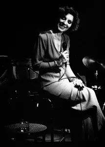 Susannah McCorkle, Pizza on the Park, London, April 1991. Artist: Brian O Connor