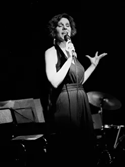Susannah Collection: Susannah McCorkle, Pizza on the Park, London, April 1991. Artist: Brian O Connor