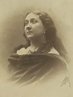 Signature Prints: Susanne Lagier, artiste dramatique, 1855-1859. Creator: Nadar