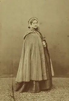 Felix Prints: Susanne Lagier, vaudevilliste, 1860-1861. Creator: Nadar