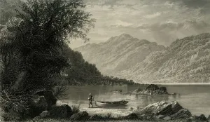 The Susquehanna (at Hunters Gap), 1874. Creator: Robert Hinshelwood The Susquehanna (at Hunters Gap), 1874. Creator: Robert Hinshelwood