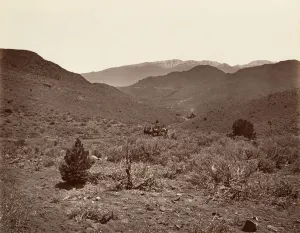 Drainage Prints: Sutro Tunnels Road to Virginia City, 1875, printed ca. 1876