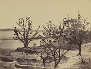 Uttar Pradesh Gallery: Suttee Ghat, Cawnpore, 1858. Creator: John Murray