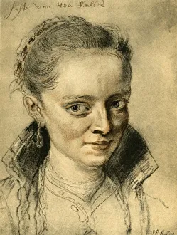 Peter Paul Prints: Suzanne Fourment, 1620. Creator: Peter Paul Rubens