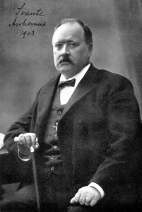 Svante Arrhenius (1859-1927), Swedish physicist and chemist, 1903