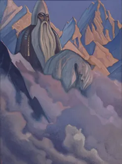 Rerich Prints: Svyatogor, 1942. Artist: Roerich, Nicholas (1874-1947)