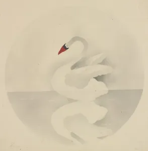 Mary Altha Nims American Prints: Swan. Creator: Mary Altha Nims (American, 1817-1907)