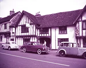 Hotel Prints: Swan Hotel, Lavenham, Suffolk, c1955. Creator: Arthur Charles Kirby Ware