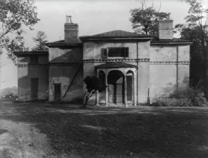Photographic Prints 1920 1930 Gmgpc Prints: Swanwyck house, New Castle, Delaware, 1927. Creator: Frances Benjamin Johnston