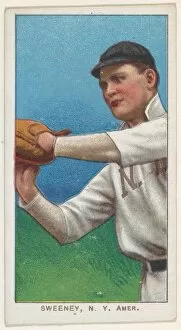 American League Collection: Sweeney, New York, American League, from the White Border series (T206) for the America
