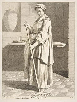 Sweeper Prints: Sweeper, 1746. Creator: Caylus, Anne-Claude-Philippe de