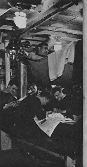 Mess Deck Prints: Between Sweeps, 1943