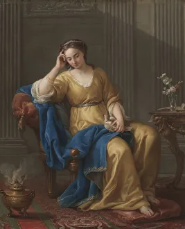 Sweet Melancholy, 1756. Creator: Joseph-Marie Vien (French, 1716-1809)