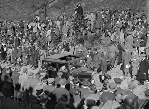 Swift competing in the MCC Lands End Trial, Beggars Roost, Devon, 1929. Artist: Bill Brunell