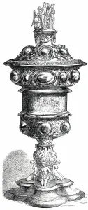 Award Prints: The Swiney Bequest Silver Cup, designed by D. Maclise, R.A. 1850. Creator: Unknown