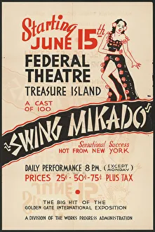 Sullivan Arthur Prints: Swing Mikado, [193-]. Creator: Unknown