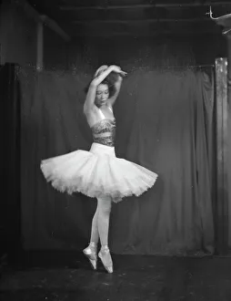 Ballet Skirt Prints: Swiskaya, Countess, between 1917 and 1929. Creator: Arnold Genthe