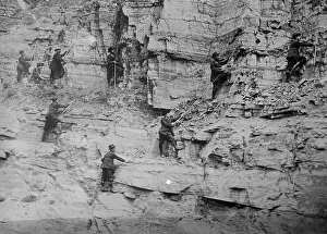 Swiss guides on Canadian Pacific Rd. between c1910 and c1915. Creator: Bain News Service