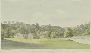 Thuringia Prints: The Swiss Houses in Wilhelmsthal Palace Park near Eisenach