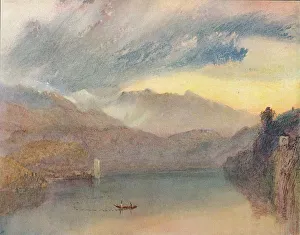 Avalon Press Gallery: A Swiss Lake, 1909. Artist: JMW Turner
