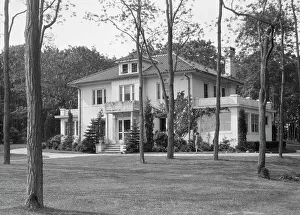 Detached Prints: Switzer, John, Mr. residence, 1928 June. Creator: Arnold Genthe