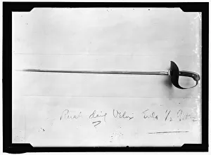 Sword, between 1913 and 1917. Creator: Harris & Ewing. Sword, between 1913 and 1917. Creator: Harris & Ewing