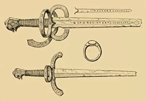 Sword, Dagger and Ring of King James IV, of Scotland, 1897. Creator: Unknown